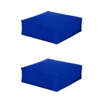 Ready Steady Bed - Cuscino spesso per pavimento, cuscini da giardino in lastre 60x60x20 cm, cuscino resistente all'acqua per interni ed esterni con