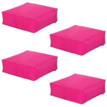 Cuscino spesso per pavimento, cuscini da giardino in lastre 60x60x20 cm, cuscino resistente all'acqua per interni ed esterni con imbottitura in