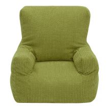Ready Steady Bed - Fauteuil poire pour enfants pour le salon, fauteuil en velours côtelé avec poche, pouf de jeu d'intérieur pour enfants, mobilier
