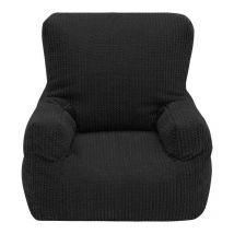 Ready Steady Bed - Fauteuil poire pour enfants pour le salon, fauteuil en velours côtelé avec poche, pouf de jeu d'intérieur pour enfants, mobilier