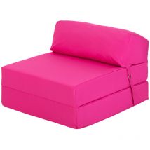 Matelas pliant, futon résistant à l'eau pour le camping, matelas pliable avec appui-tête, matelas de voyage convertible, 168x60x13 cm matelas