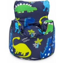 Ready Steady Bed - Poltrona a sacco per bambini, Poltrona a sacco per sala giochi, 60x50x50 cm Piccola poltrona a sacco per bambini, Mobili per