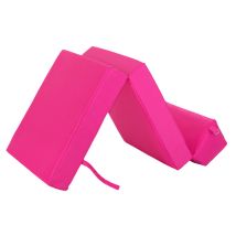 Materasso pieghevole, Futon resistente all'acqua per campeggio, materasso pieghevole con poggiatesta, materasso da viaggio convertibile, 168x60x13 cm