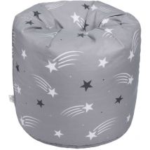 Ready Steady Bed - Pouf pour enfants, pouf imprimé pour enfants, pouf en polycoton pour salle de jeux, pouf de jeu pour enfants 50x50 cm avec