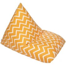 Ready Steady Bed - Pouf pour enfants pour le salon, pouf confortable en forme de pyramide, fauteuil pouf de salon de jeu pour enfants, siège chaise
