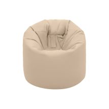 Ready Steady Bed - Puf redondo xl para adultos, puf gigante de pera para sala de estar, puf para juegos de 80x70 cm, asiento de puf resistente al