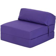 Ready Steady Bed - Klappmatratze, Wasserabweisendes Futon für Camping, Faltbare Matratze mit Kopfstütze, Umwandelbare Reisematratze, 168x60x13 cm