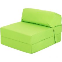 Ready Steady Bed - Klappmatratze, Wasserabweisendes Futon für Camping, Faltbare Matratze mit Kopfstütze, Umwandelbare Reisematratze, 168x60x13 cm