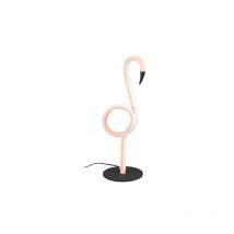 Reality Leuchten Lampe De Table Led Ingo R54581193, Rose Métal, 6 Watts Led