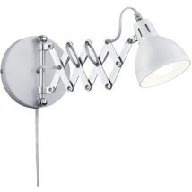 Trio Lighting - Applique 1x E14 Scissor Bianco Orientabile