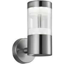 REALITY LEUCHTEN LED-Wandleuchte RL126, Wandlampe Außenleuchte, 7W 18,5cm