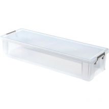 Kaiserkraft - Whitefurze Allstore 27LTR 810X280X160MM Storage Box with Lid - Transparent