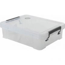 Whitefurze Allstore 2.3LTR 260X190X70MM Storage Box with Lid