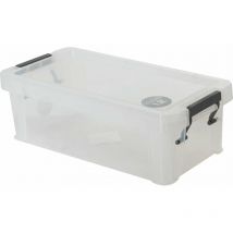 Kaiserkraft - Whitefurze Allstore 1.3LTR 230X110X80MM Storage Box with Lid - Transparent