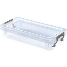 Kaiserkraft - Whitefurze Allstore 0.75LTR 230X110X50MM Storage Box with Lid - Transparent