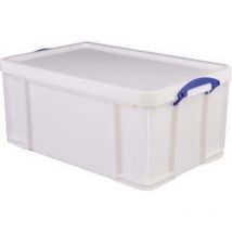 Aufbewahrungsbox 71 x 31 x 44 cm (b x h x t) din A4 64l Polypropylen weiß