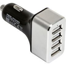 Realpower Kfz-ladegerät 2400ma 4xusb (176636)