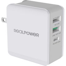Realpower Ladegerät Deskcharge-65 Travel 65w (306837)