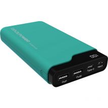 RealPower PB-15000C Powerbank 15000 mAh Li-Ion Grün