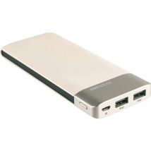 PB-8000 Powerbank 8000 mAh LiPo Champagner - Realpower