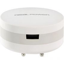Realpower - PBC-1800 Powerbank 1800 mAh Li-Ion Weiß