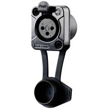 Rean AV RRX3F-Z-012-1 Connettore XLR Presa Numero Poli (num): 3 Nero 1 pz.