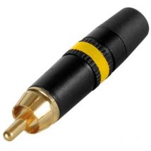 Fiche rca - dorée - anneau jaune