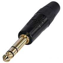 Rean AV RP3C-B Jack 6.35 mm mâle Nombre de pôles: 3 1 pc(s)