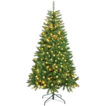Mobili Rebecca - Rebecca Mobili Künstlicher Weihnachtsbaum 180 cm Dickes Grün 800 Zweige mit 300 Lichtern Inklusive