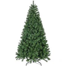 Rebecca Mobili Weihnachtsbaum 210 cm Sehr dicke, grüne, künstliche Kiefer mit 1050 Zweigen