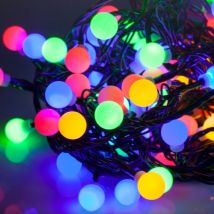 Rebel Led-weihnachtsbaumbeleuchtung Für Den Außenbereich, 10 M, Rgb