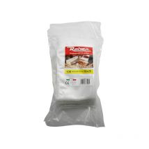 juego de 100 bolsas 15x25 para envasadora al vacío 9701n y 9700n - 6745n - reber -