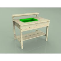 OutdoorToys Matschküche Erdmännchen aus Holz in Grün