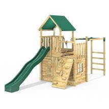 Rebo - Modular Wooden Climbing Frame Adventure Playset - M10