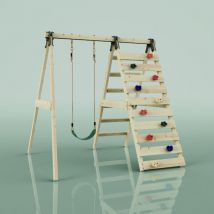 OutdoorToys Schaukel Lavendel aus Holz in Grün