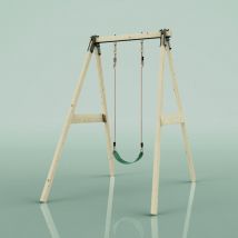 OutdoorToys Schaukel Löwenzahn aus Holz in Grün