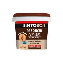Bois rebouche bois trous et fissures 500g bois clair - Sinto