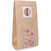 Pack 5 bolsas recambio aspirador universal Silex