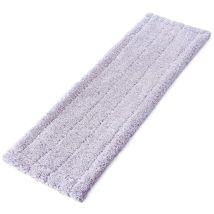 Mery - Recambio Mopa Gamuza Atrapa Polvo Mopa Para Seco Y Mojado 100% Microfibra Lavable Ecológico Lila Medidas: 45x15cm