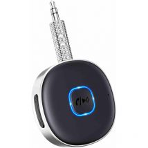 Récepteur Bluetooth Voiture, Adaptateur Bluetooth 5.3 Jack pour Haut-Parleur/Stéréo Domestique/Casque Filaire, 3.5mm AUX Bluetooth Recepteur Appel