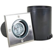 Lucande - led Recessed Floor Light 'jos' made of Aluminium