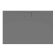 Receveur antidérapant 100 x 80 x 4,8 villeroy et boch Architectura Metalrim acrylique rectangle gris