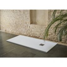 Doccia - Receveur basalto Blanc 140x100cm