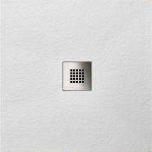 Doccia - Receveur basalto Blanc 90x90cm