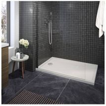 Carea Cuisine&bain - carea - Receveur capri finition satinée 80x120 cm - Blanc