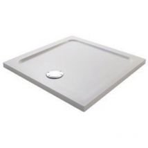 Receveur de douche JACOB DELAFON Flight carré extra plat Douche italienne 100 x 100, blanc