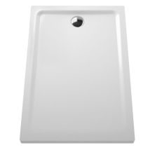 Vitra - Receveur céramique Arkitekt 120x80x5x5 pour bonde ø 90