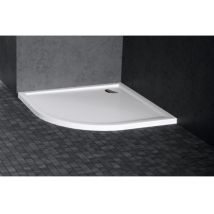 Novellini Box Doccia - Receveur De Douche ¼ De Cercle Novellini Victory Blanc 80x80 Cm H 4,5cm