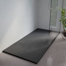 Cuisibane - Receveur de douche 190x90 cm extra plat - saphir- Gris anthracite