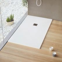 Sanycces - Receveur de douche ultra-léger logic - 180 x 90 cm - Blanc - Résistant et Facile à installer - Salle de bain - Douche